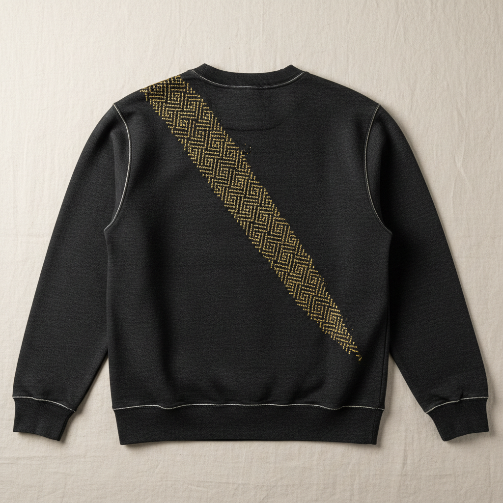 Piece 01 — Crewneck — Back