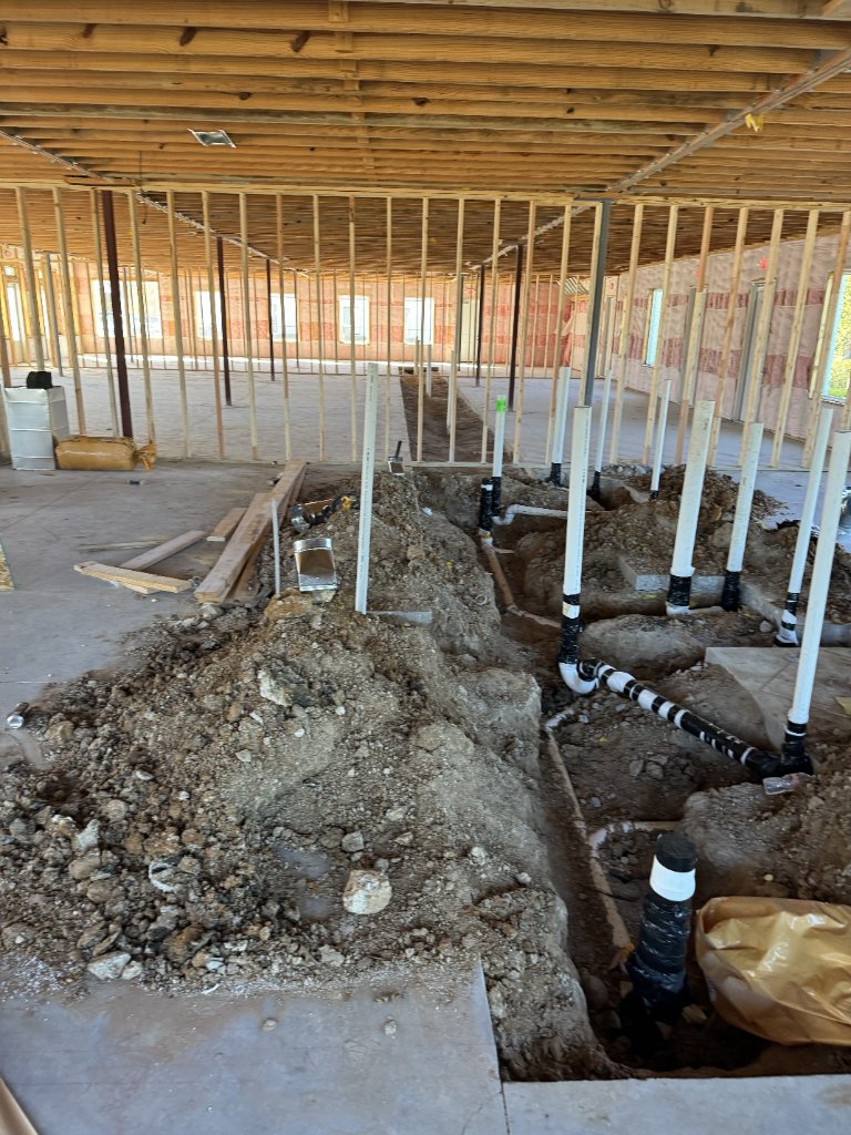 Underground Plumbing Rough-In