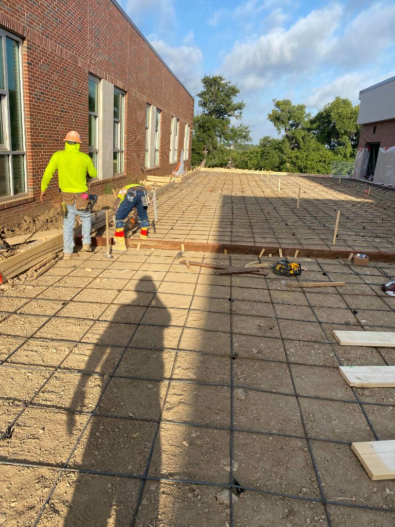 Rebar Grid Preparation