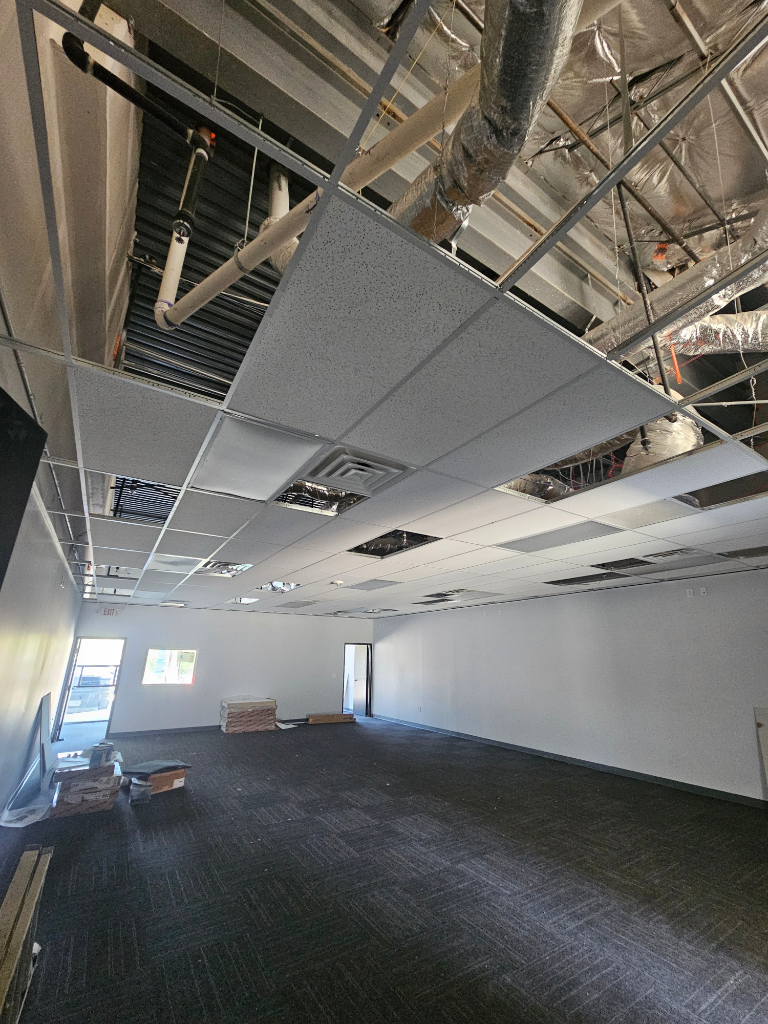 Ceiling Tile Installation
