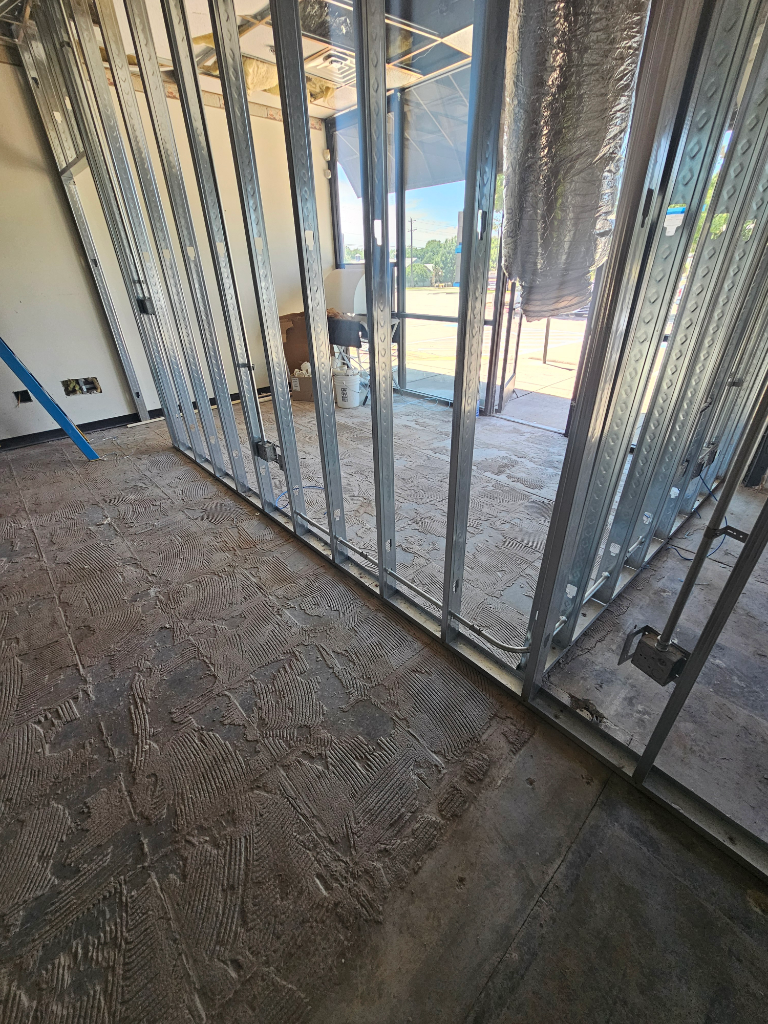 Framing & Mortar Bed
