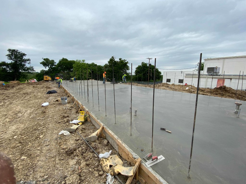 Concrete Foundation Pour