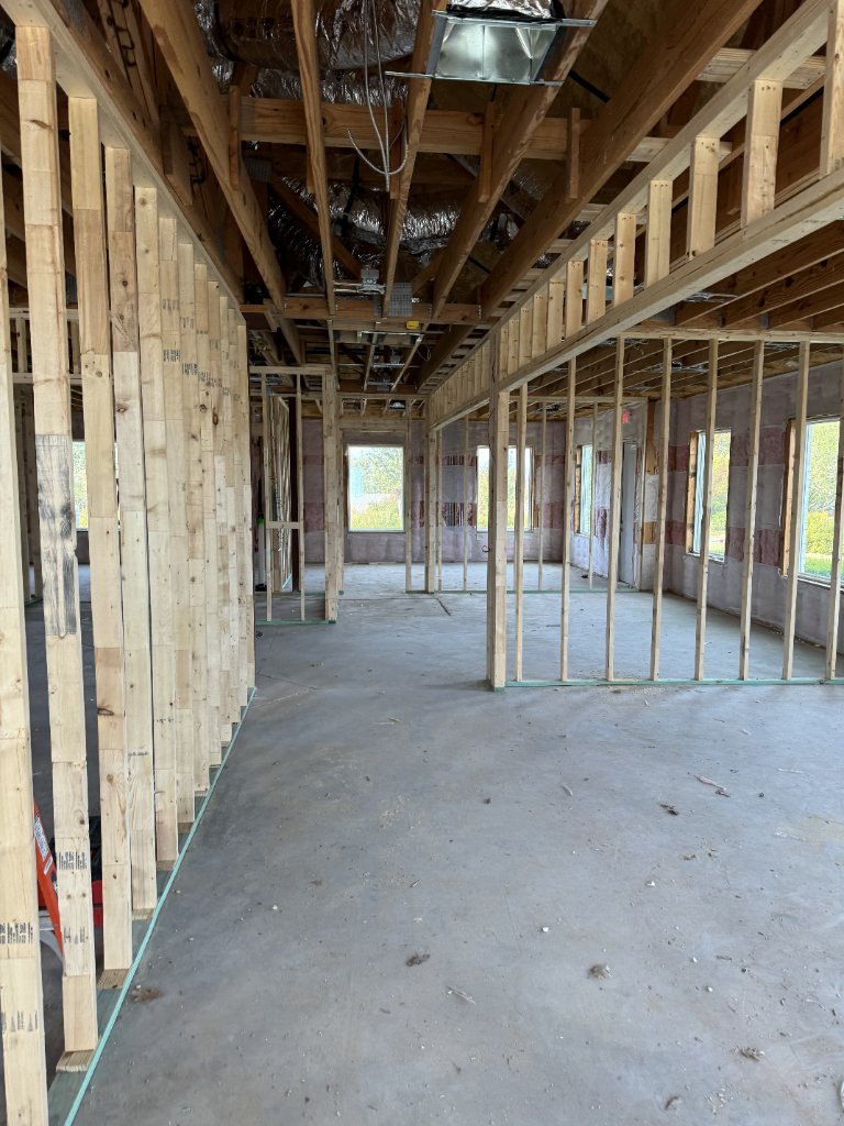 Interior Framing Progress