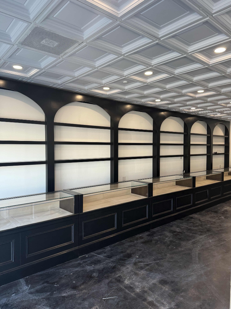 Completed Display Cases