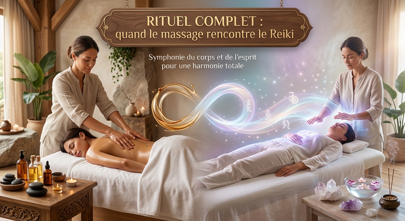 Rituel Complet Massage et Reiki à Châteauneuf-Sur-Sarthe : une expérience holistique unique