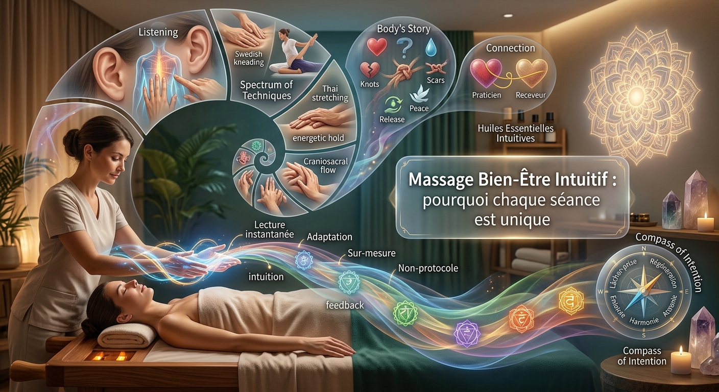 Massage Bien-Être Intuitif à Châteauneuf-Sur-Sarthe : pourquoi chaque séance est unique