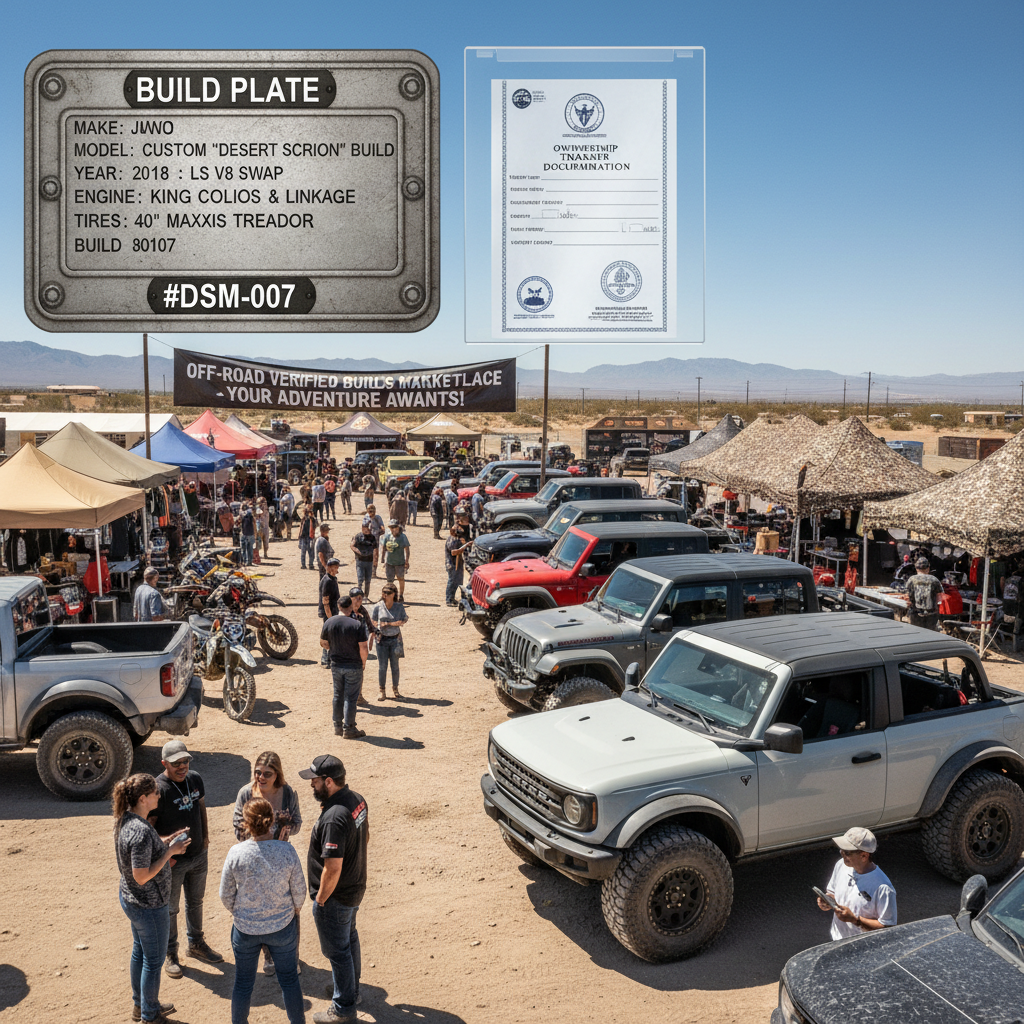 The Off-Road Marketplace is Changing: Why Verified Builds Sell Faster
