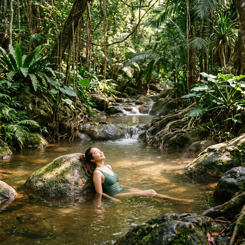 Krabi Hot Springs Waterfall 7