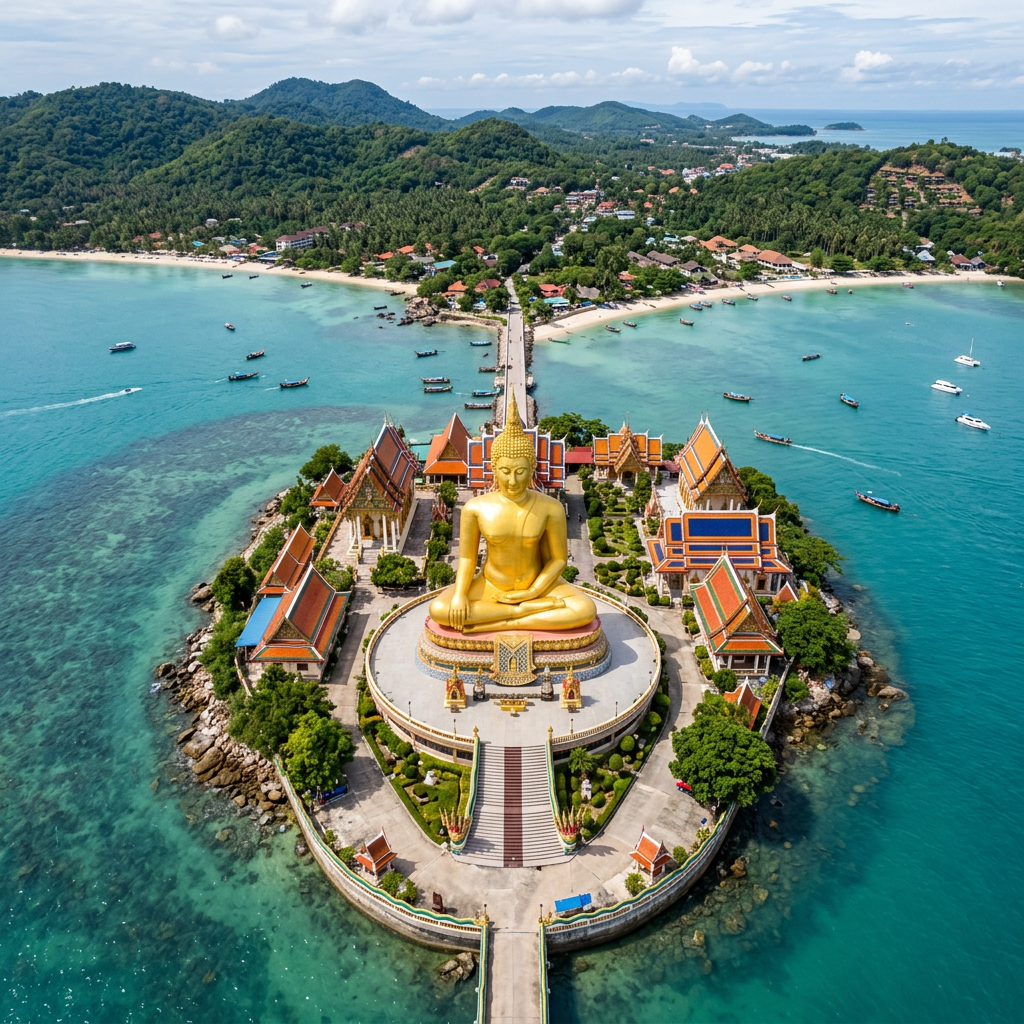 Big Buddha Temple (Wat Phra Yai) Koh Samui – Iconic Golden Landmark 3