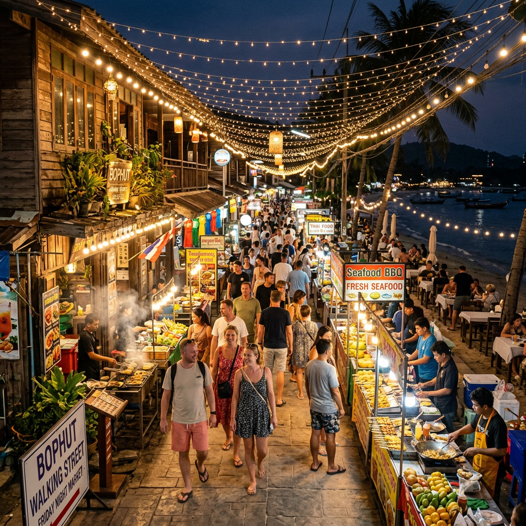 Fisherman's Village Walking Street (Bophut)