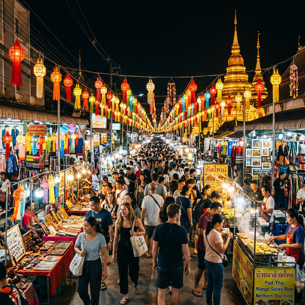 Chiang Mai Sunday Night Walking Street