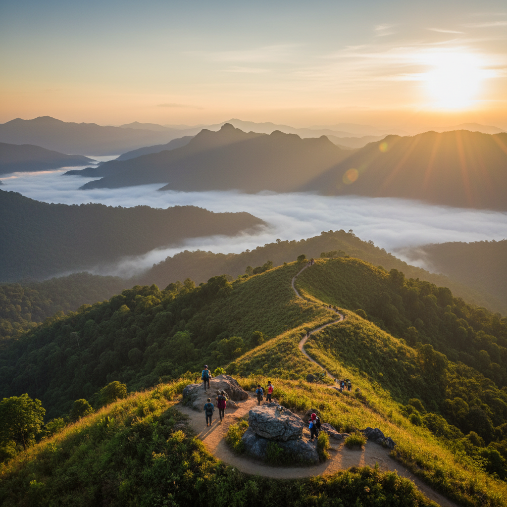 Chiang Mai Sunrise Trek & Hill Tribe Village Experience