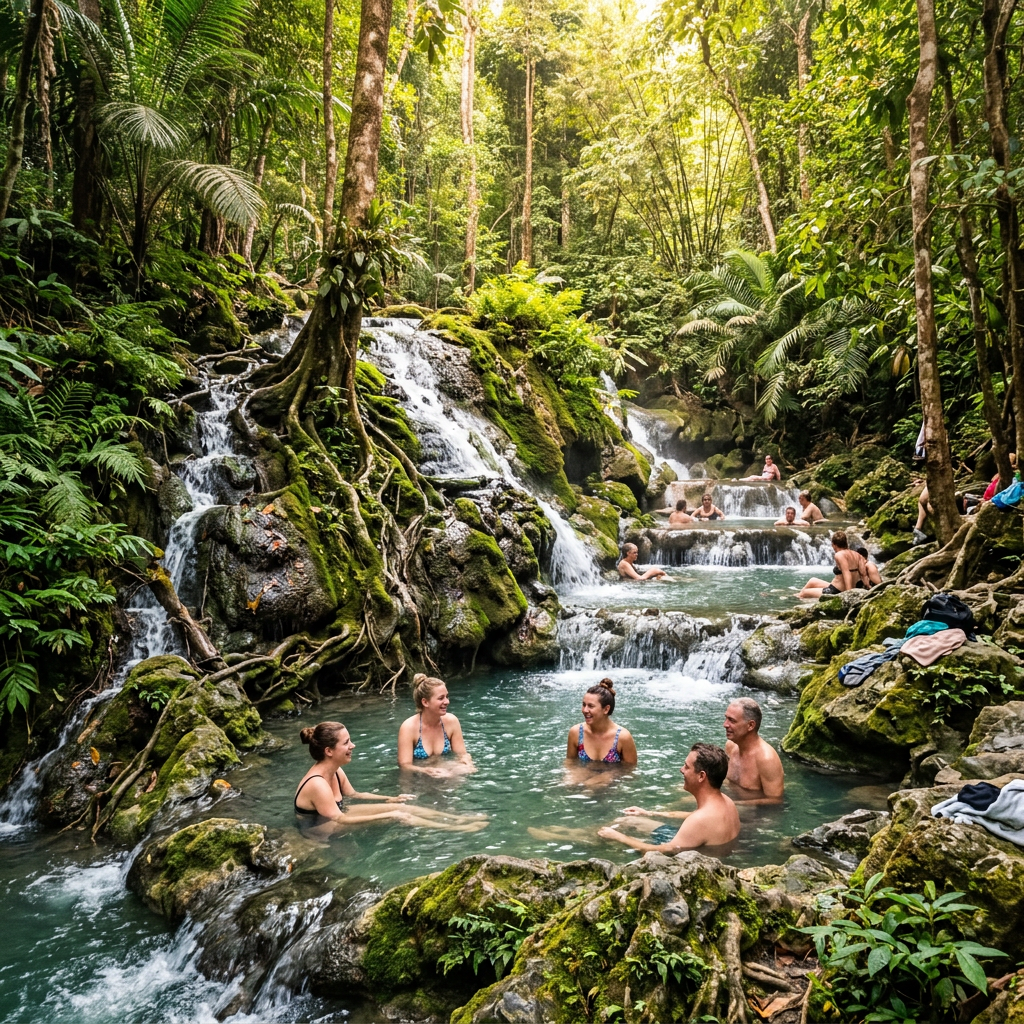 Krabi Hot Springs Waterfall