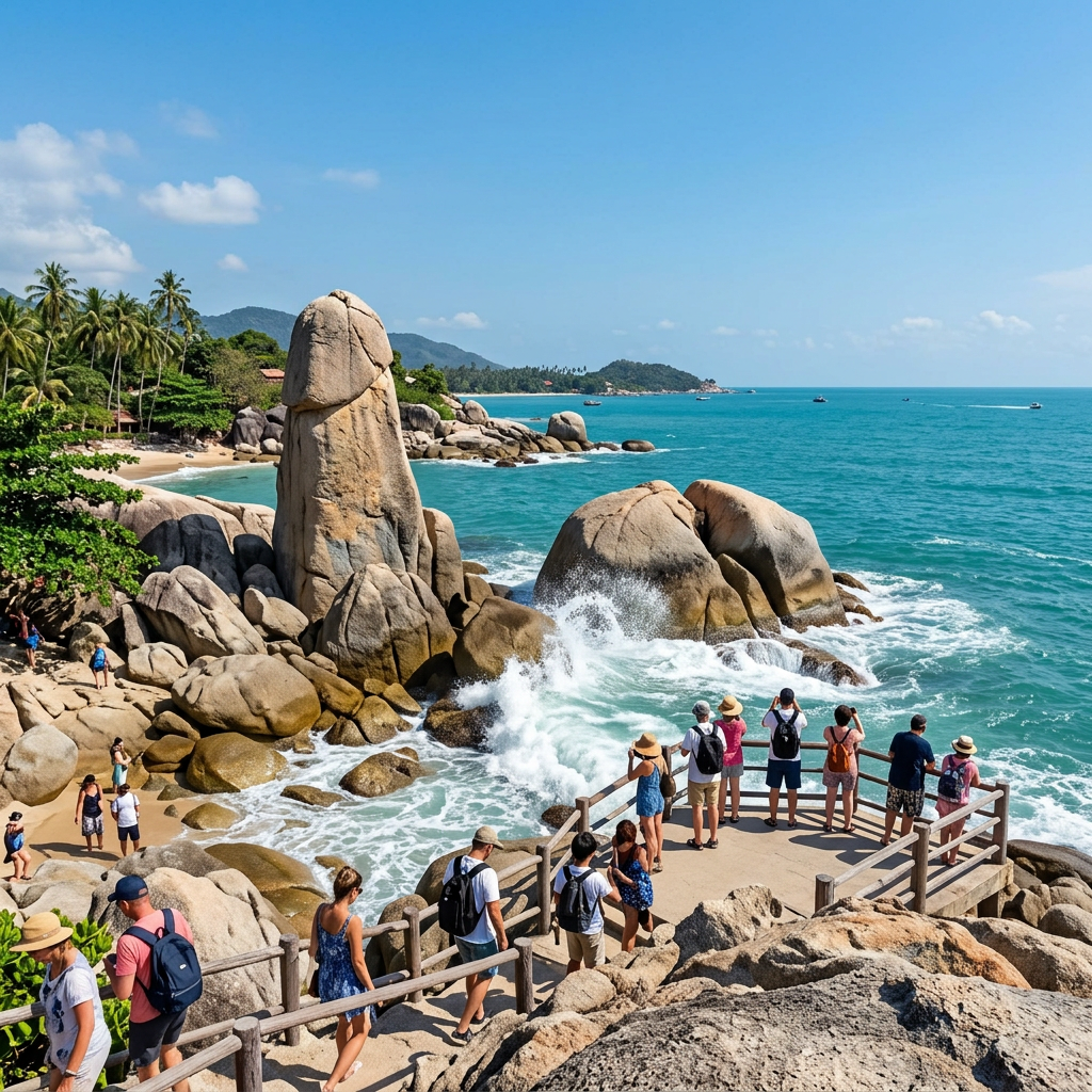 Grandfather & Grandmother Rocks (Hin Ta Hin Yai)