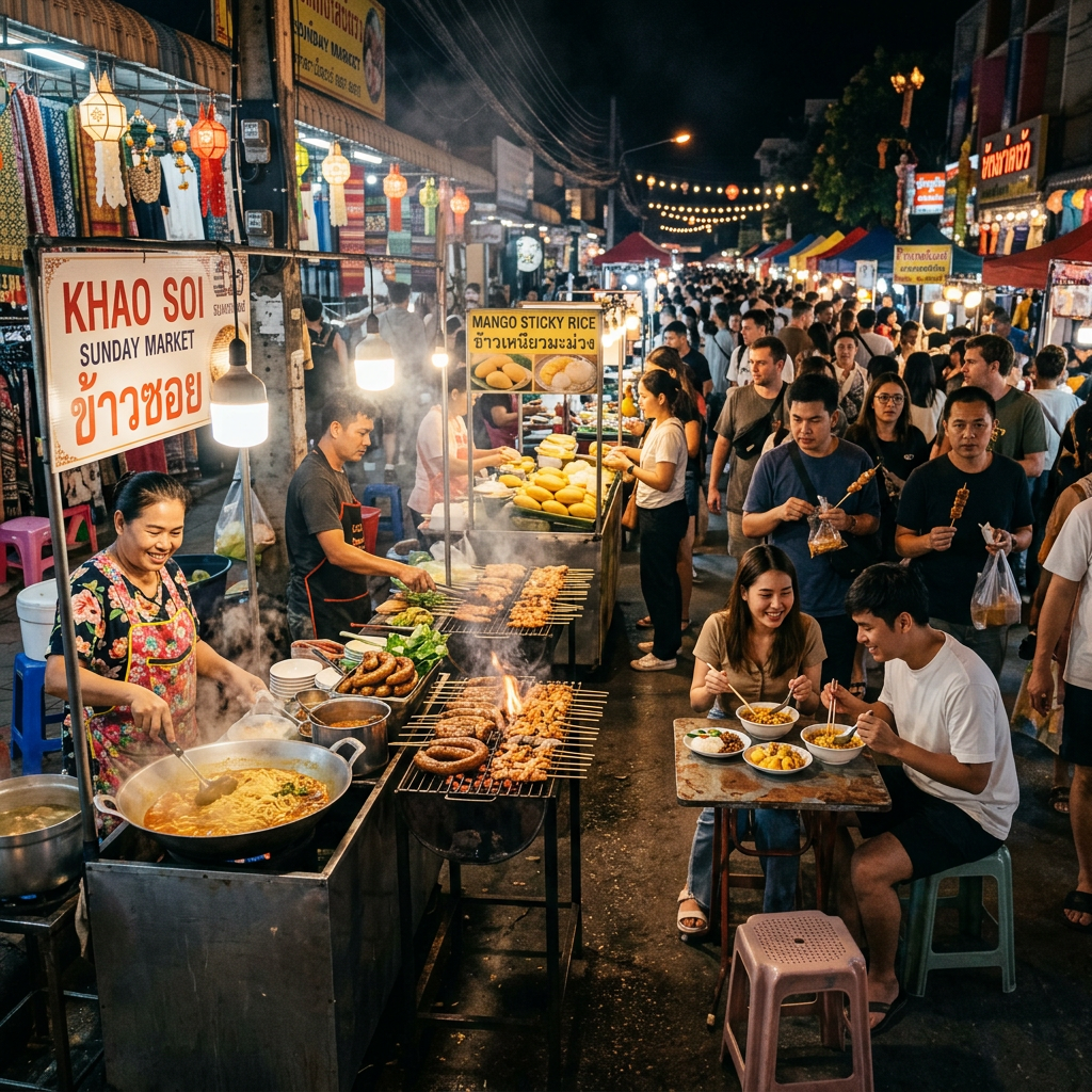 Chiang Mai Sunday Night Walking Street 3