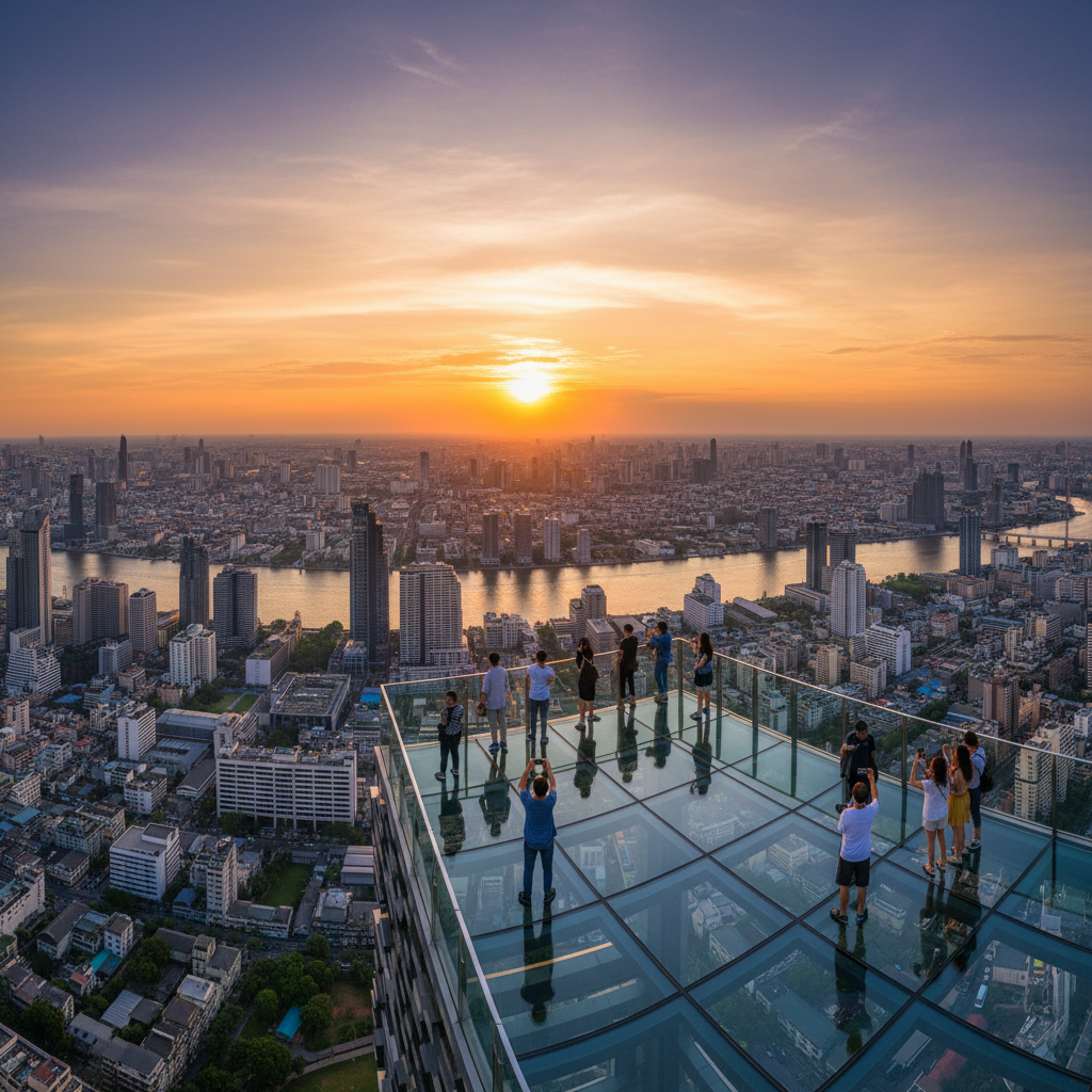 Mahanakhon SkyWalk Bangkok 4