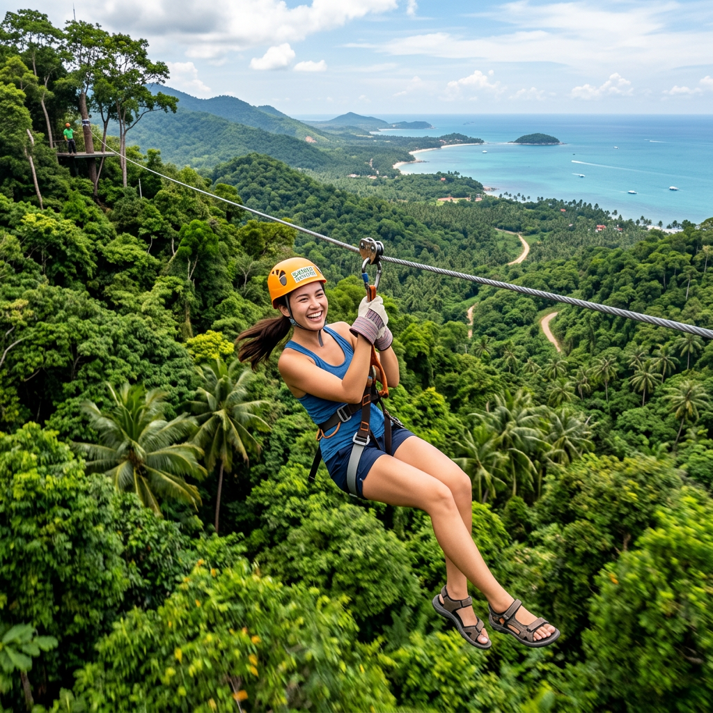 Koh Samui Zip Line Canopy Tour