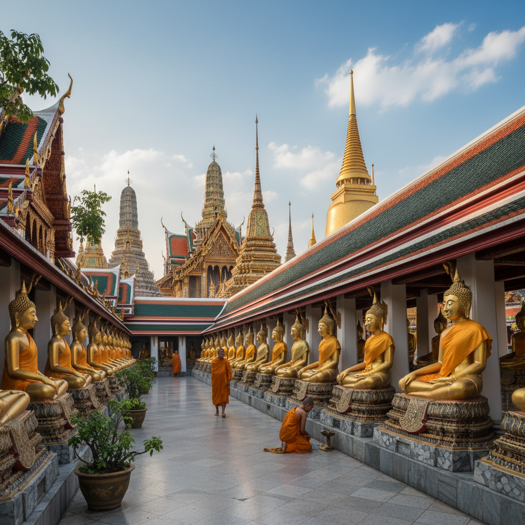 Wat Pho (Reclining Buddha) 5