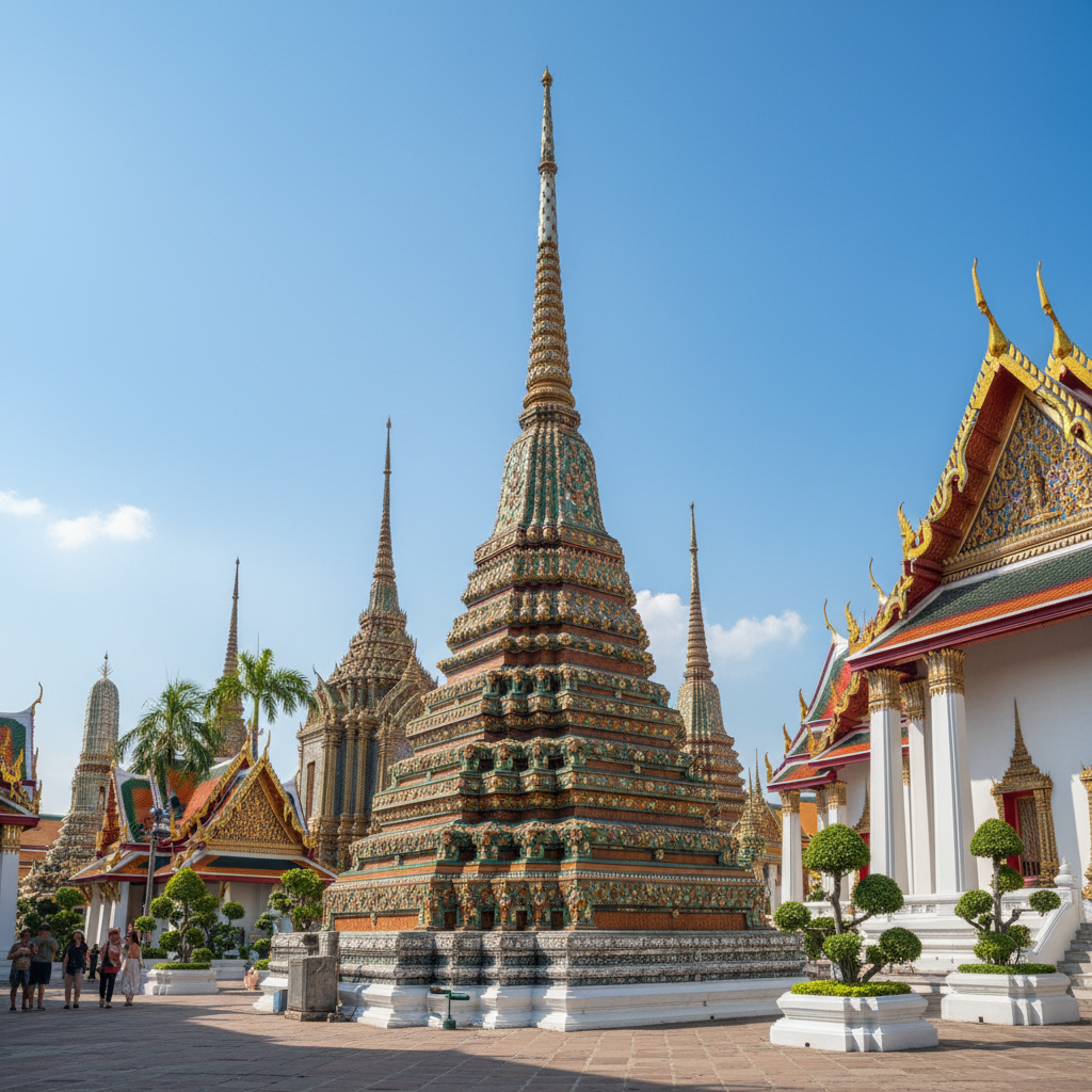 Wat Pho (Reclining Buddha) 7