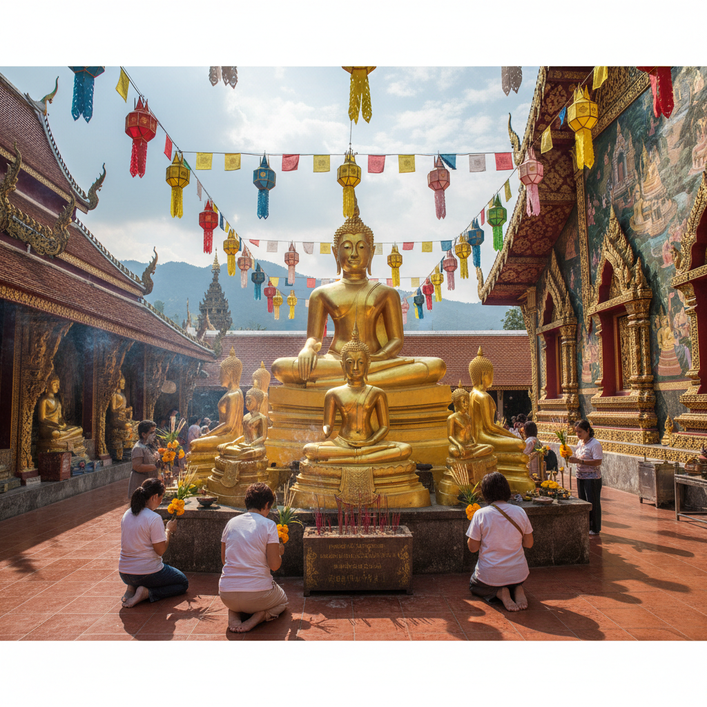 Wat Phra That Doi Suthep Temple 5