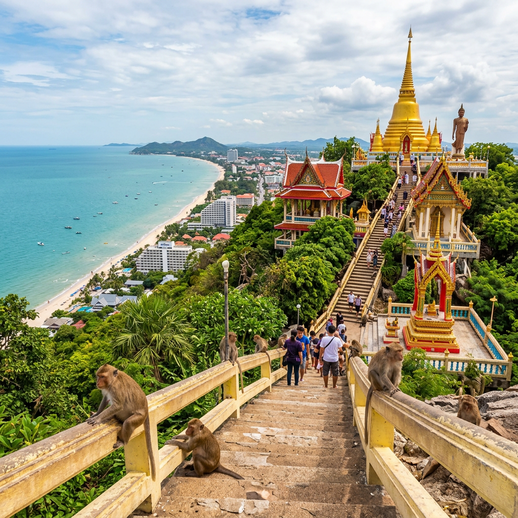 Khao Takiab (Monkey Hill Temple)