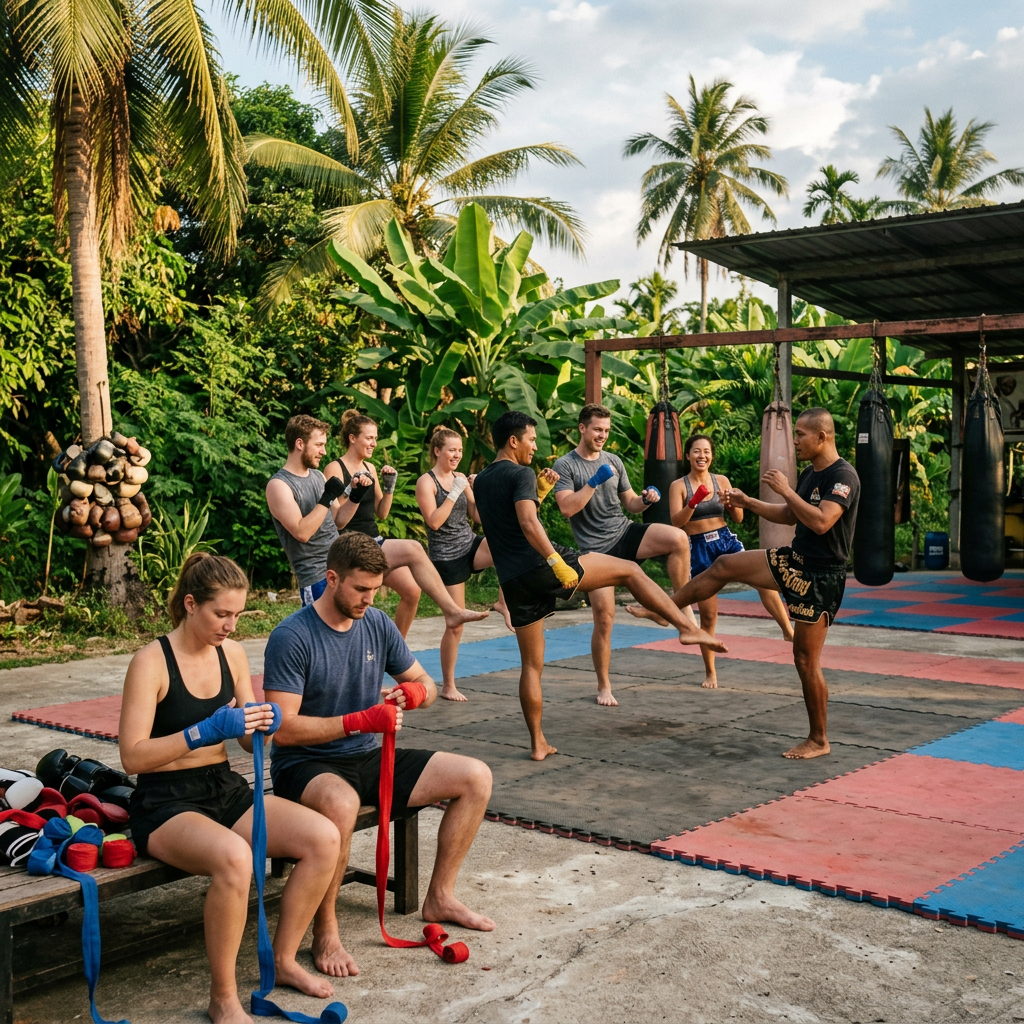 Muay Thai Training Class Chiang Mai – Authentic Lanna Thai Boxing 5