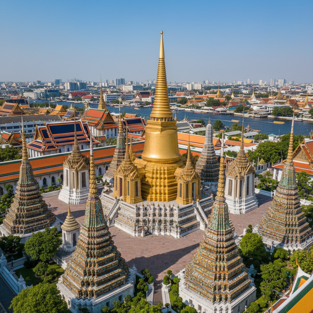 Wat Pho (Reclining Buddha) 4