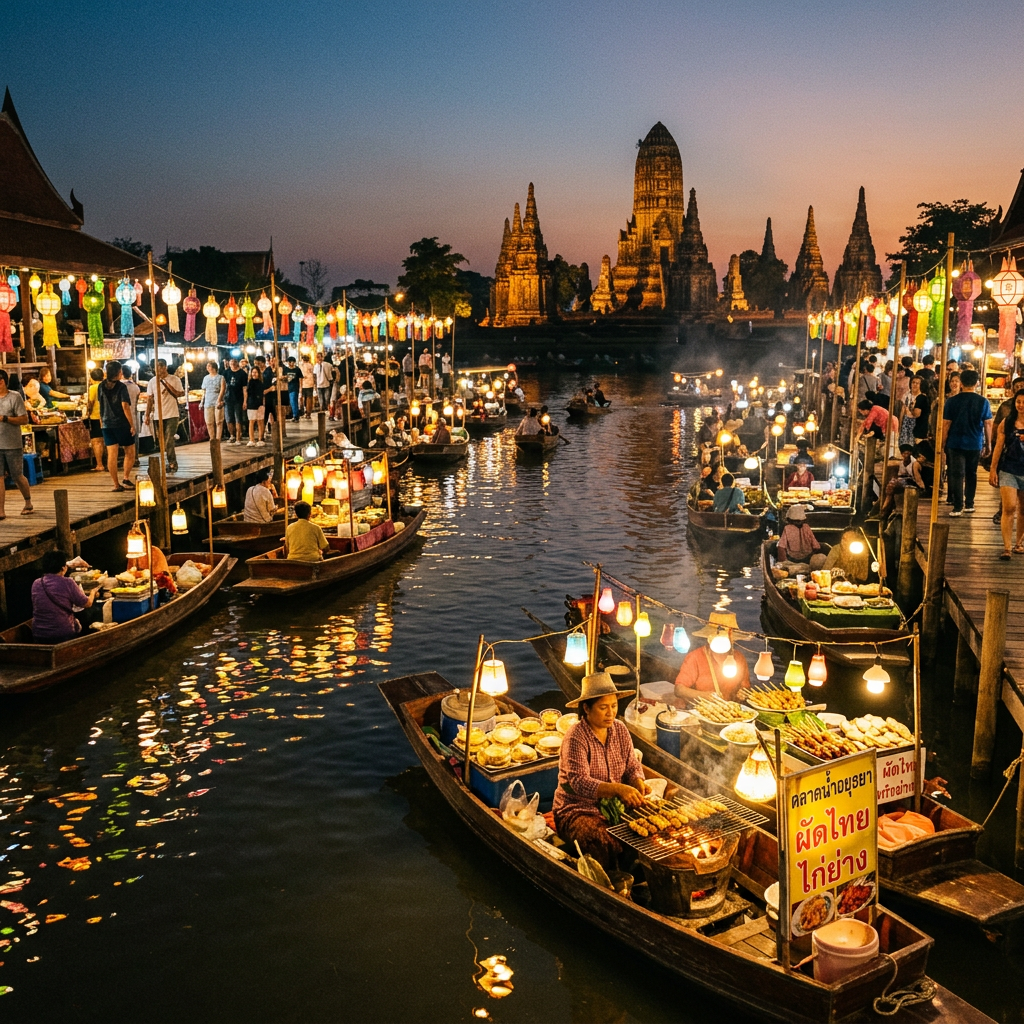Ayutthaya Floating & Night Market