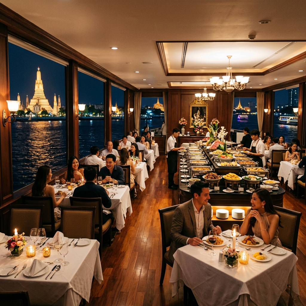 Chao Phraya Dinner Cruise 4