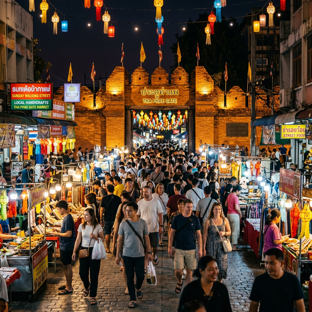 Chiang Mai Sunday Night Walking Street 4