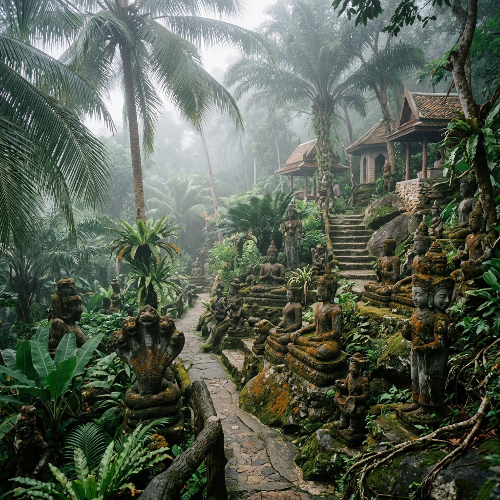 Secret Buddha Garden (Magic Garden)