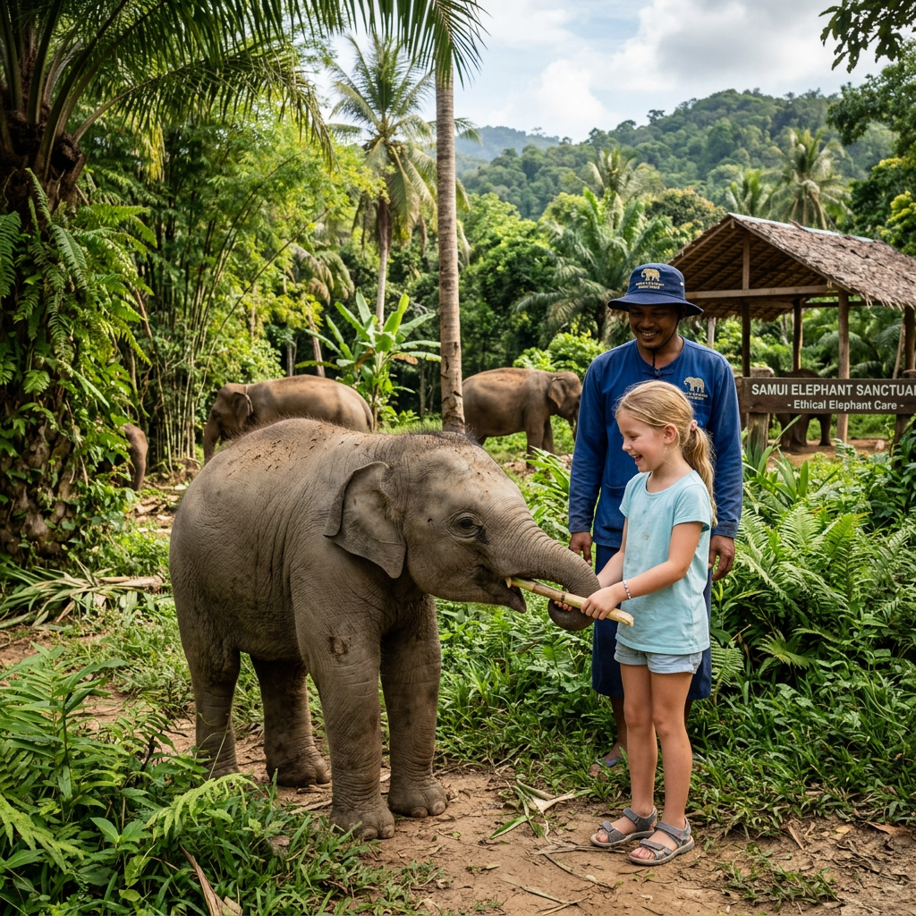 Samui Elephant Sanctuary – Ethical Wildlife Experience 3