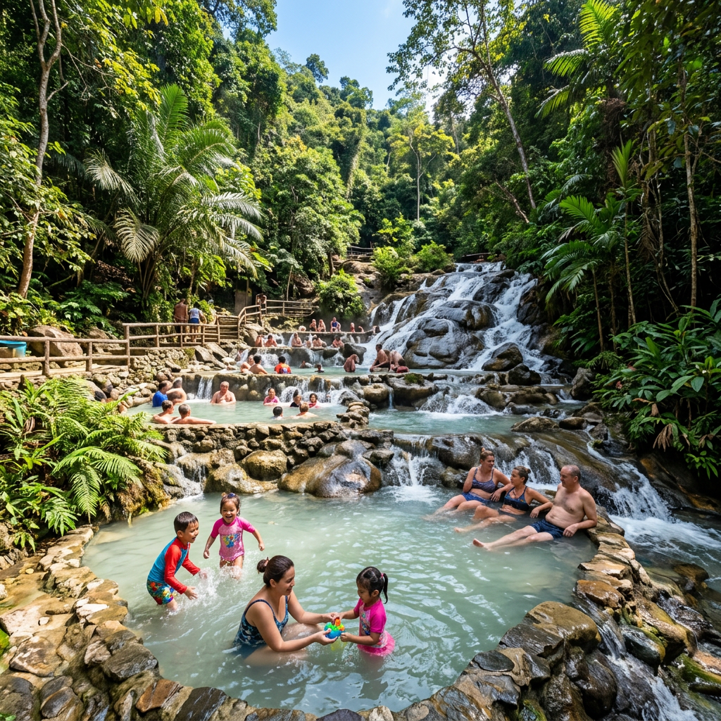 Krabi Hot Springs Waterfall 6