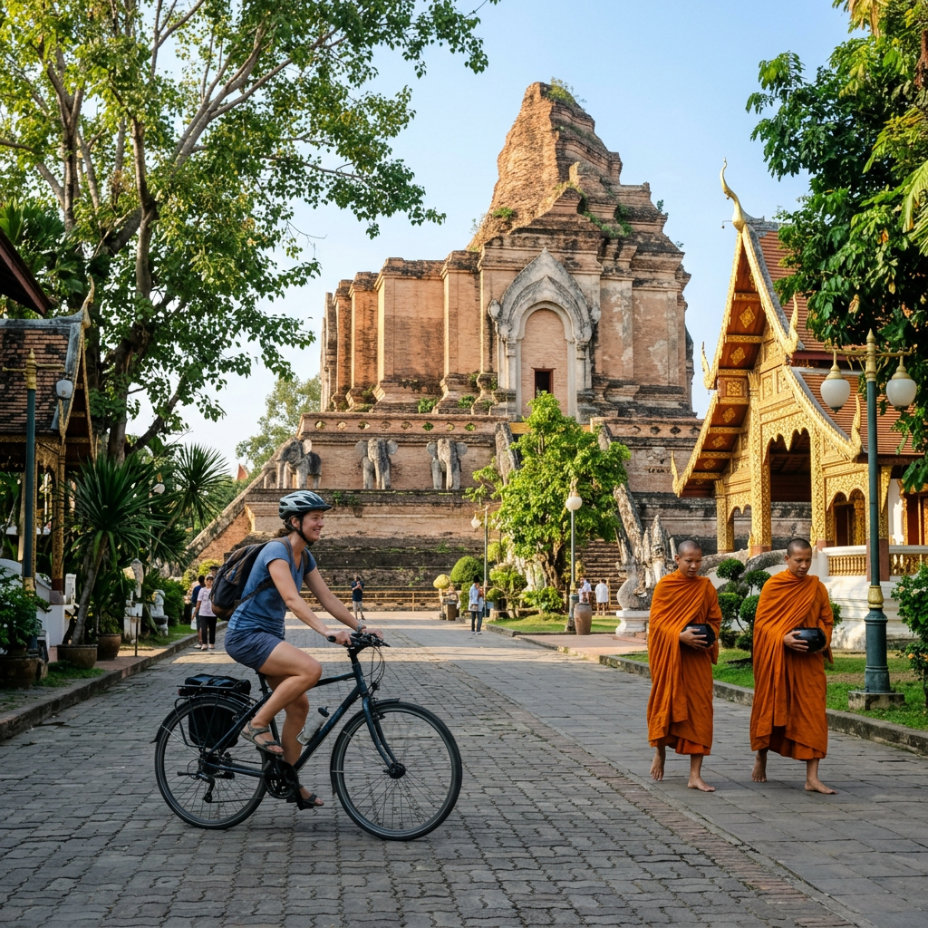 Chiang Mai Historic Old City Cycling Tour 3
