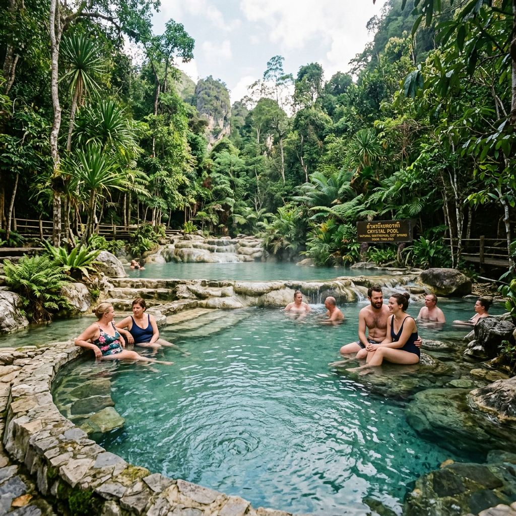 Crystal Pool & Hot Springs (Thung Teao Forest Park) 4