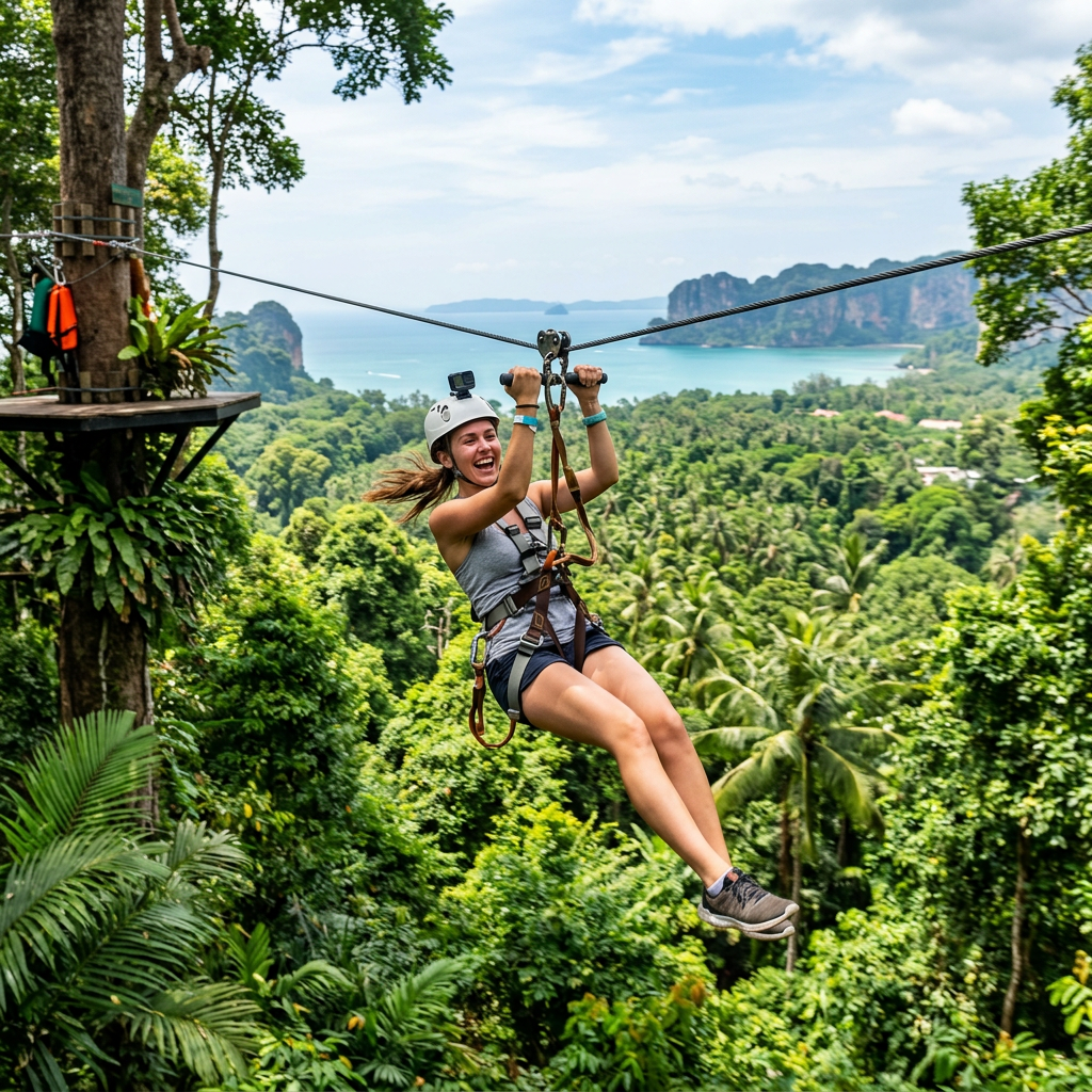 Krabi Jungle Zipline Adventure