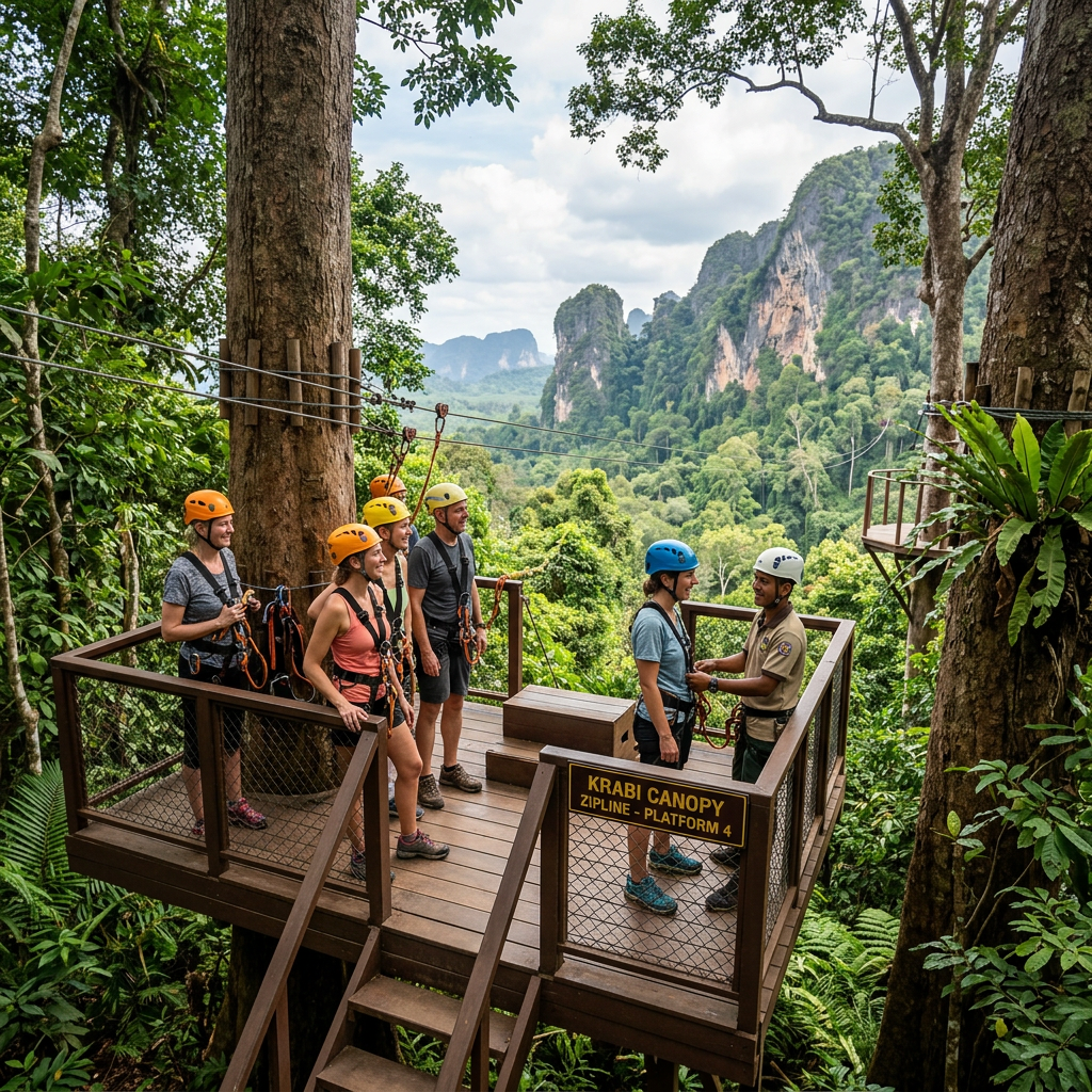 Krabi Jungle Zipline Adventure 3