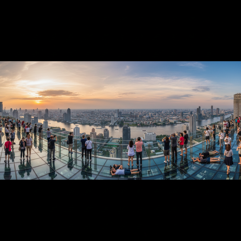 Mahanakhon SkyWalk Bangkok 6
