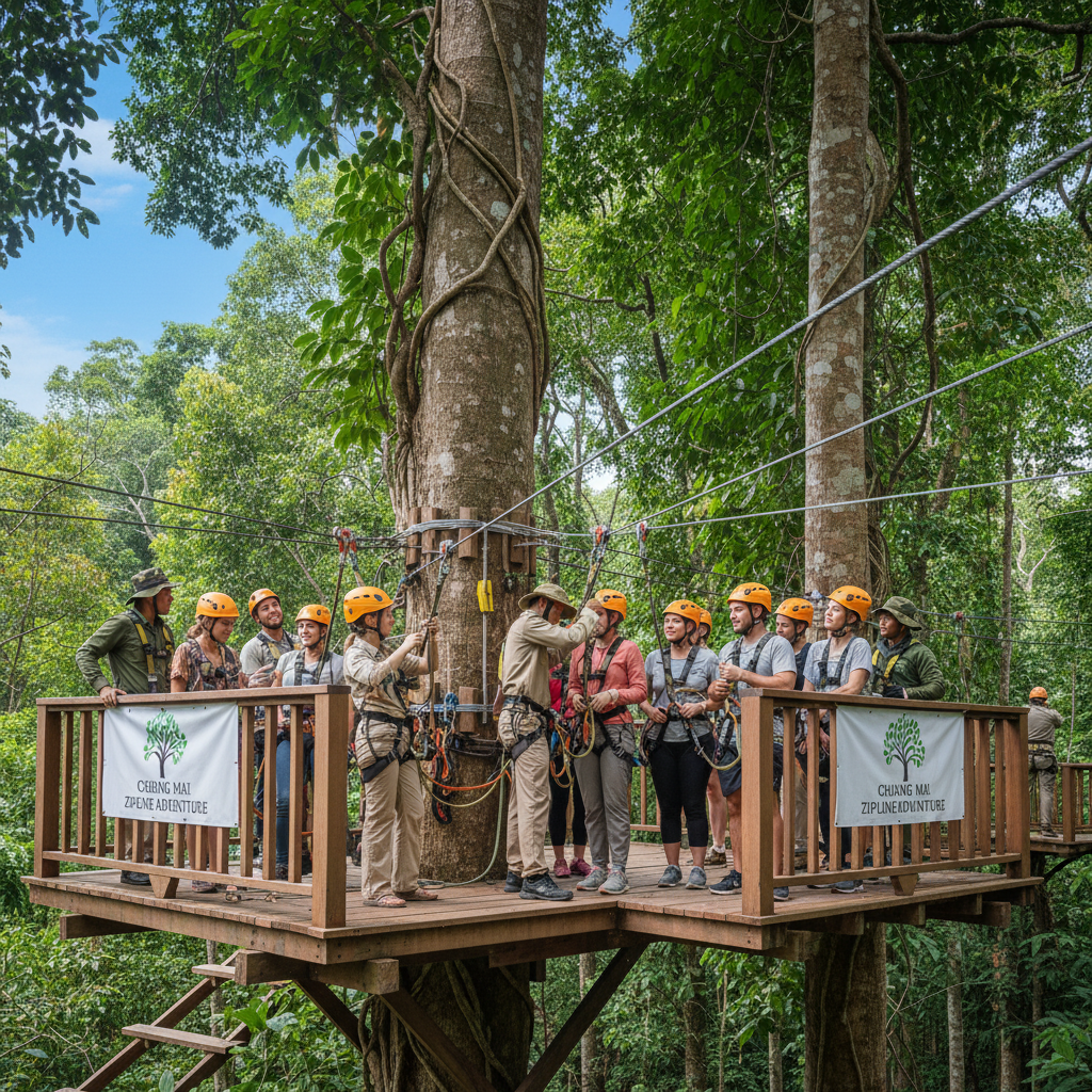 Chiang Mai Zip Line & Jungle Adventure – Flight of the Gibbon & Dragon Flight 6