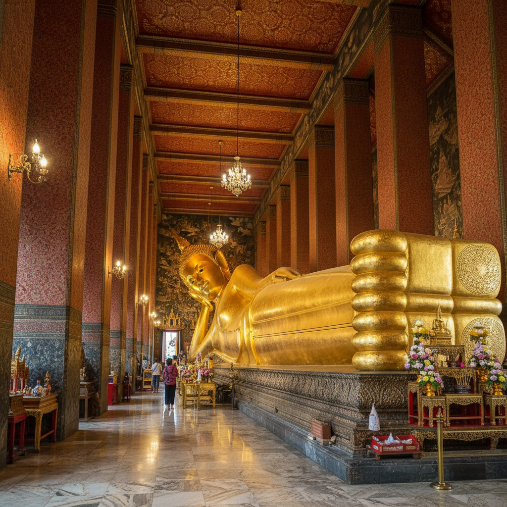 Wat Pho (Reclining Buddha)