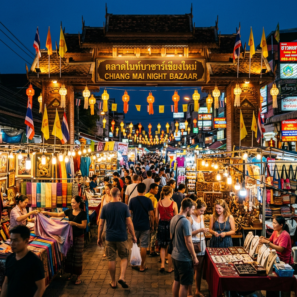 Chiang Mai Night Bazaar & Street Food Experience – Market & Culinary Tour 6