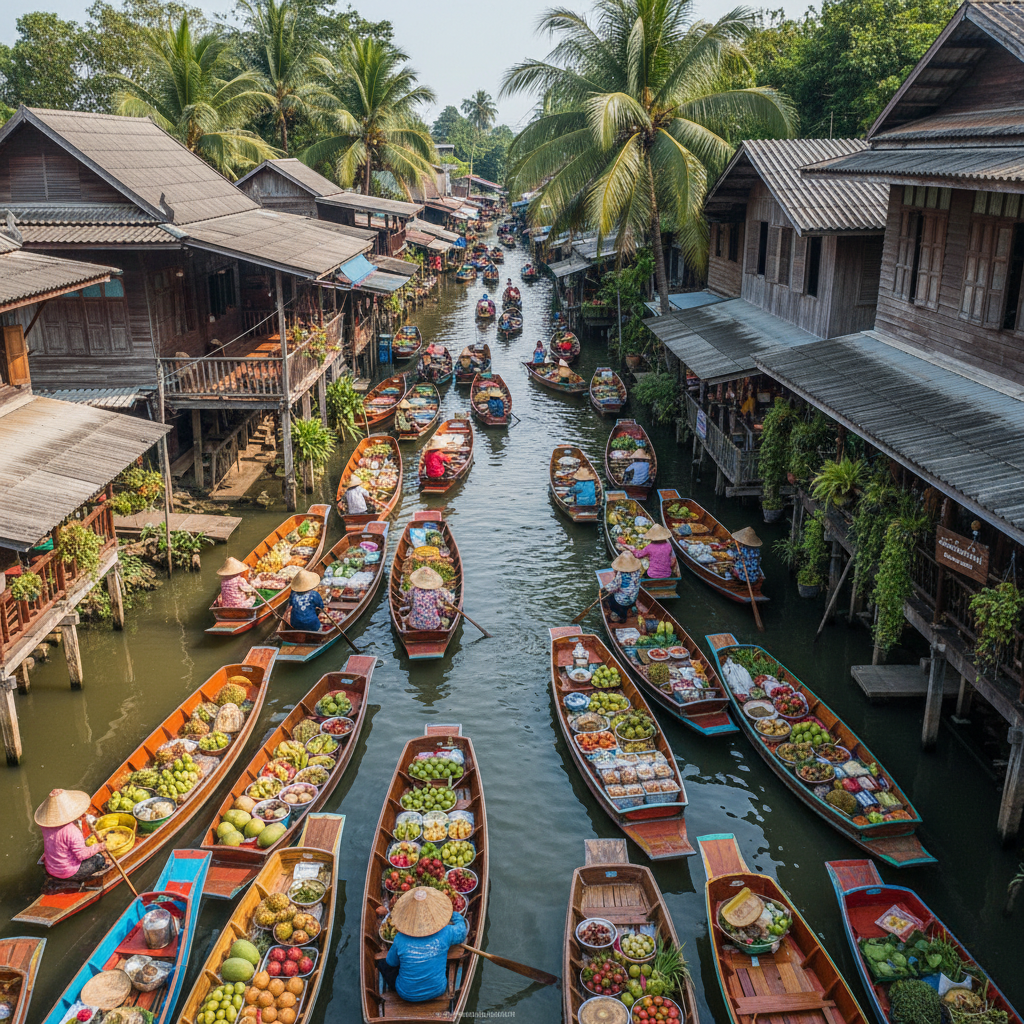 Floating Market Bangkok – Damnoen Saduak 3