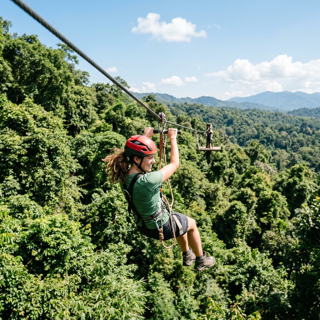 Chiang Mai Zip Line & Jungle Adventure – Flight of the Gibbon & Dragon Flight