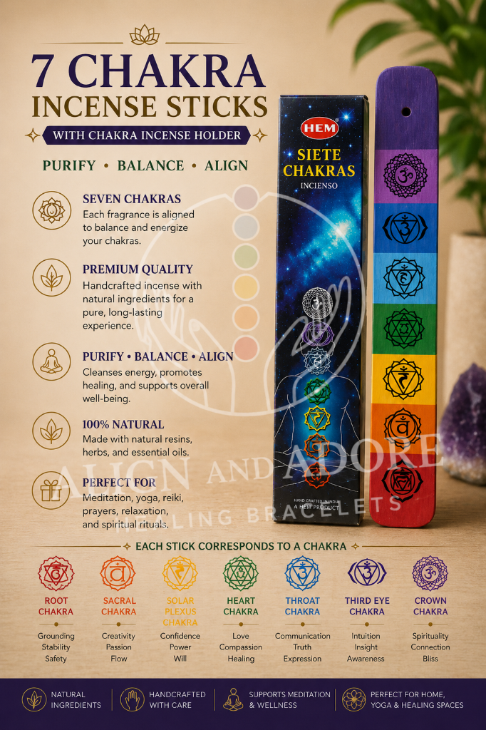 Chakra Incense Set