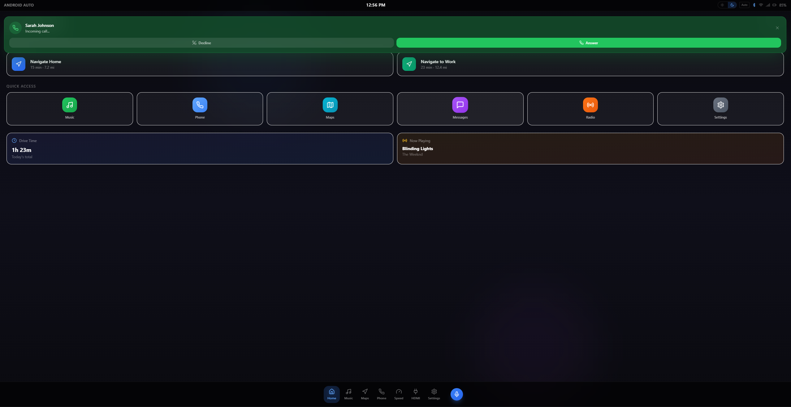 AutoDash Launcher  template preview