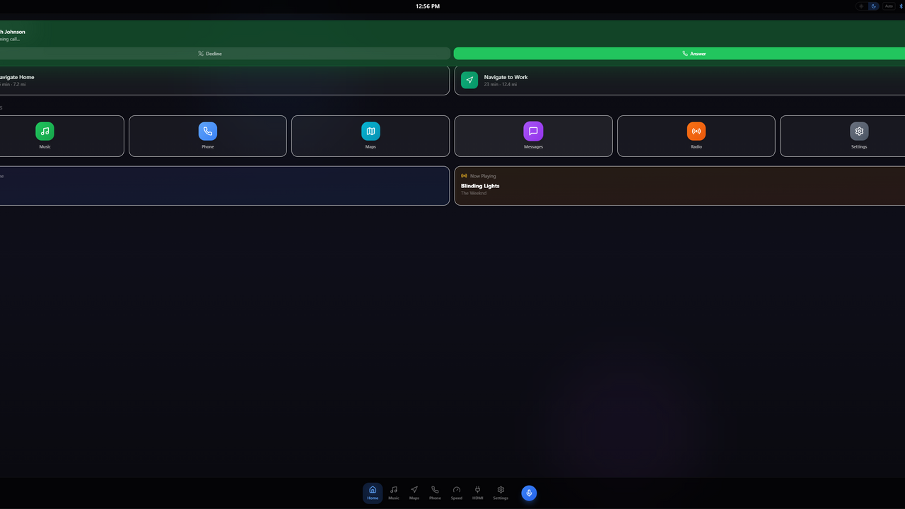 AutoDash Launcher  template preview
