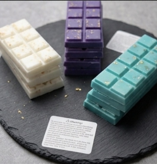 Brickies sculpted wax melts by Aura & Ash