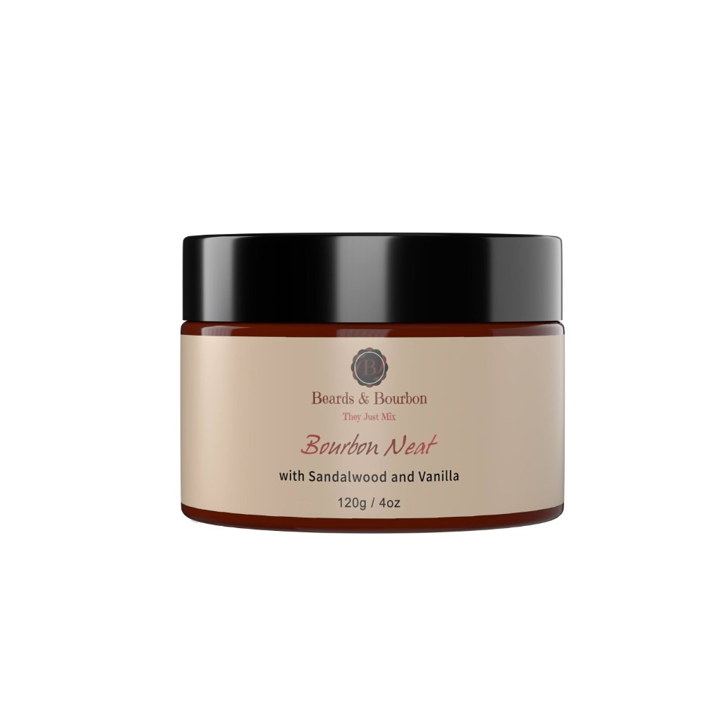 Bourbon Neat Beard Butter