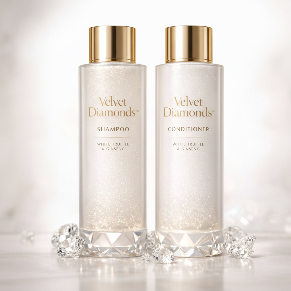 Velvet Diamonds Luxury Shampoo & Conditioner Set