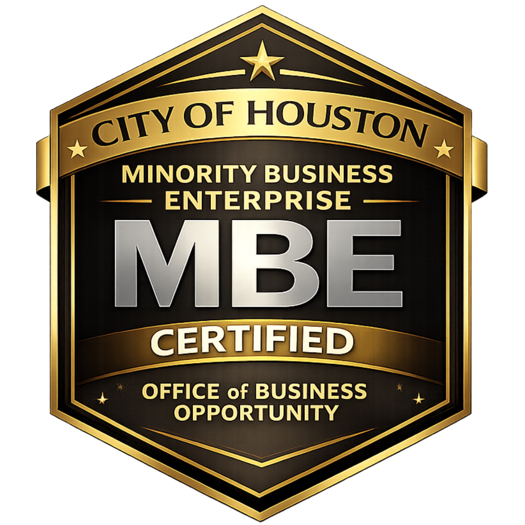 City of Houston Minority Business Enterprise MBE Certified — Office of Business Opportunity